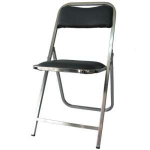 SILLA PLEGABLE CROMADA